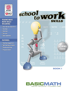School-to-Work Skills: Basic Math (Set of 4)
